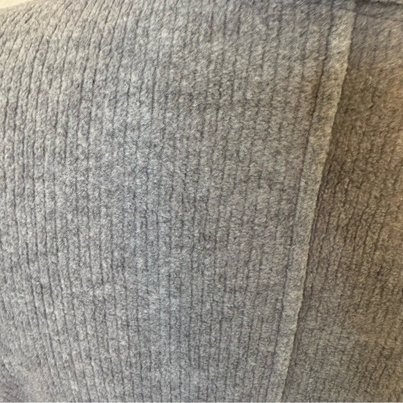 Vintage J.Crew Gray Knit Coatigan Chore Jacket Button Front Size M 90s Y2K - Picture 5 of 10